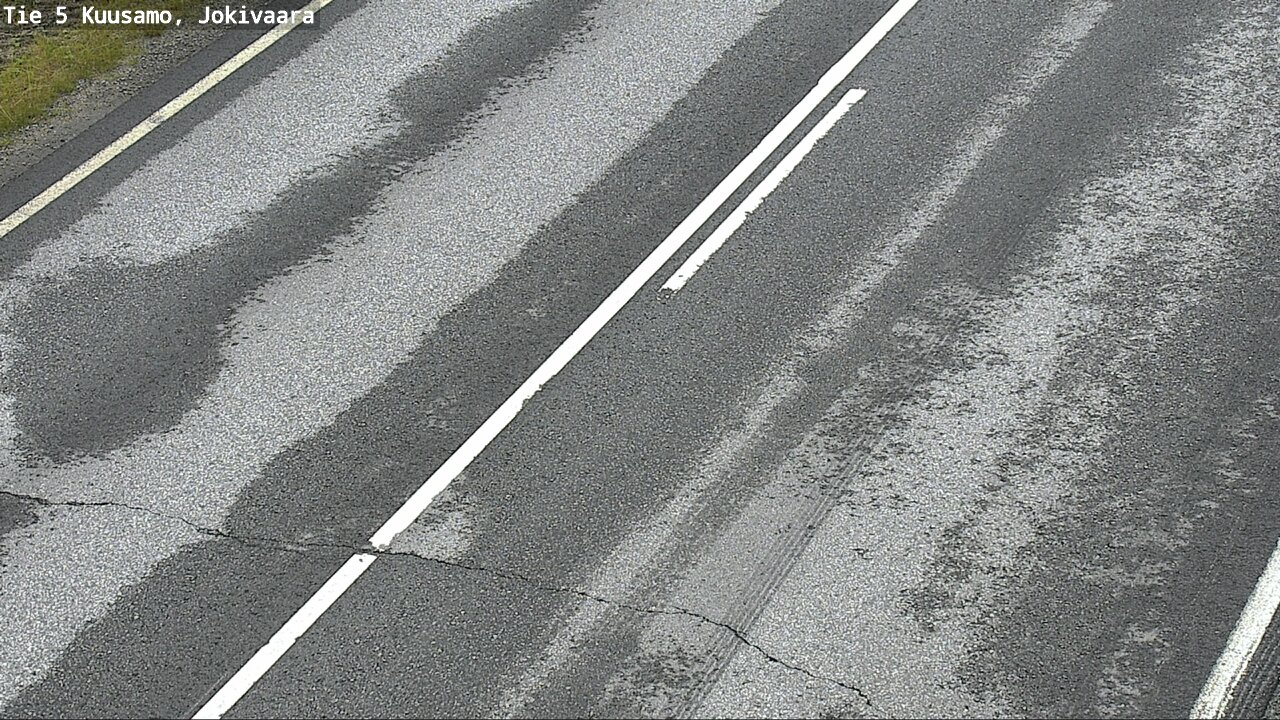 Weather Camera Image Road 5 Kuusamo, Jokivaara, Kuusamo, Pohjois-Pohjanmaa