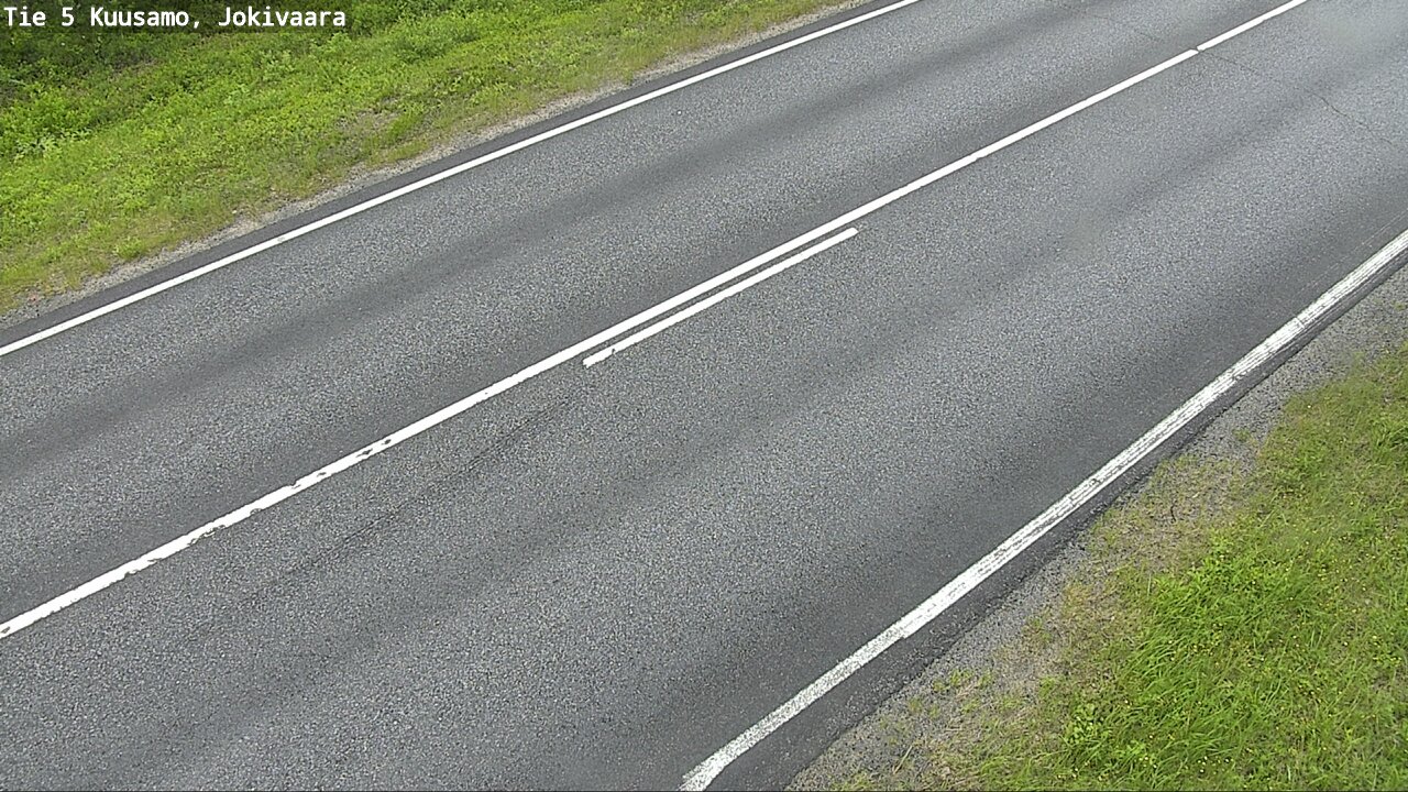 Weather Camera Image Road 5 Kuusamo, Jokivaara, Kuusamo, Pohjois-Pohjanmaa