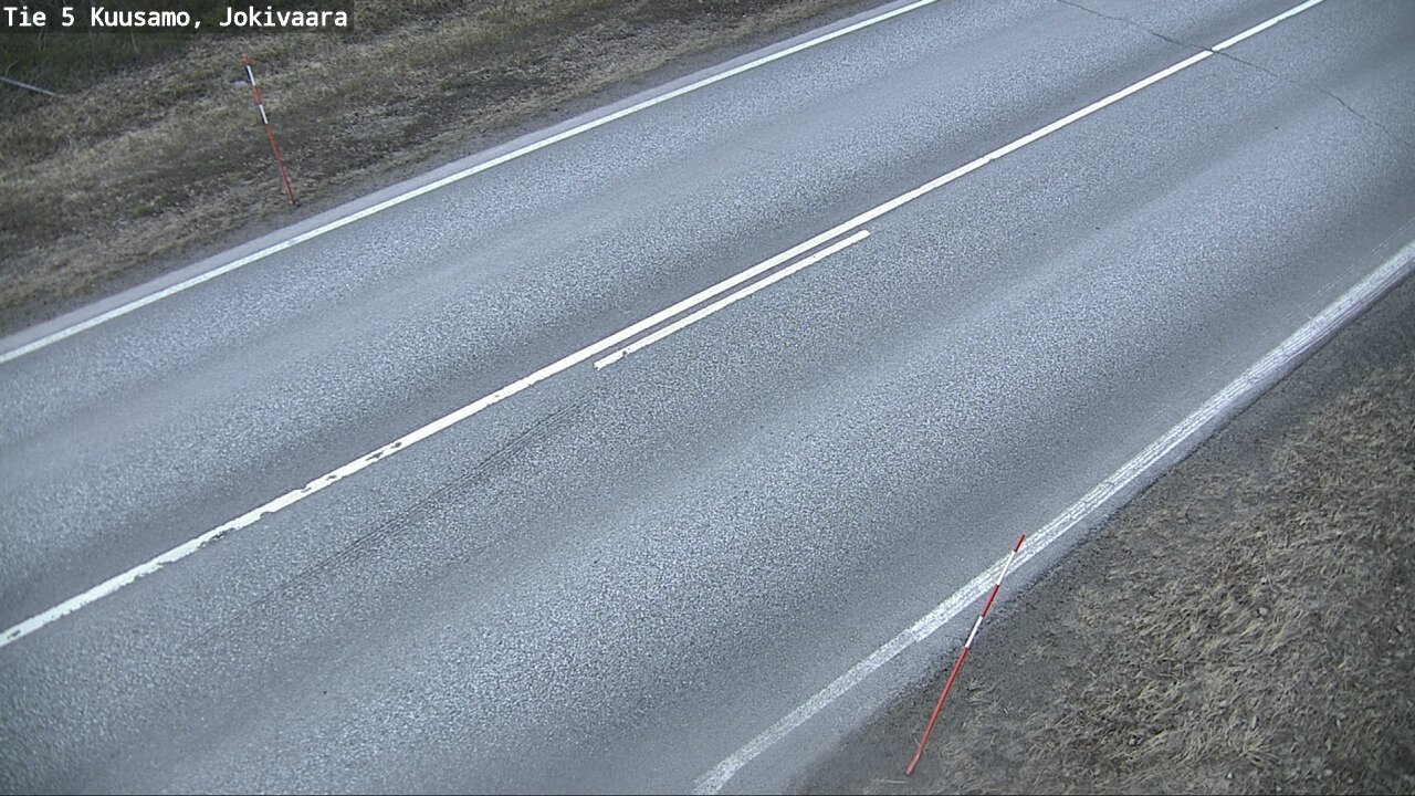 Weather Camera Image Väg 5 Kuusamo, Jokivaara, Kuusamo, Pohjois-Pohjanmaa