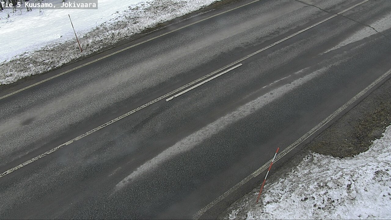 Weather Camera Image Road 5 Kuusamo, Jokivaara, Kuusamo, Pohjois-Pohjanmaa