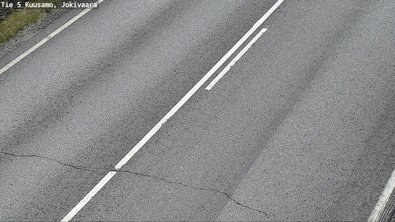 Weather Camera Image Road 5 Kuusamo, Jokivaara, Kuusamo, Pohjois-Pohjanmaa