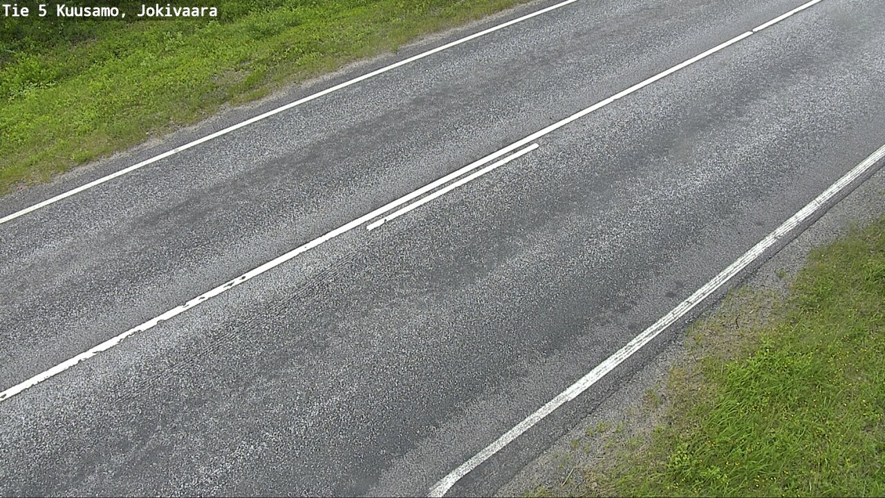 Weather Camera Image Road 5 Kuusamo, Jokivaara, Kuusamo, Pohjois-Pohjanmaa