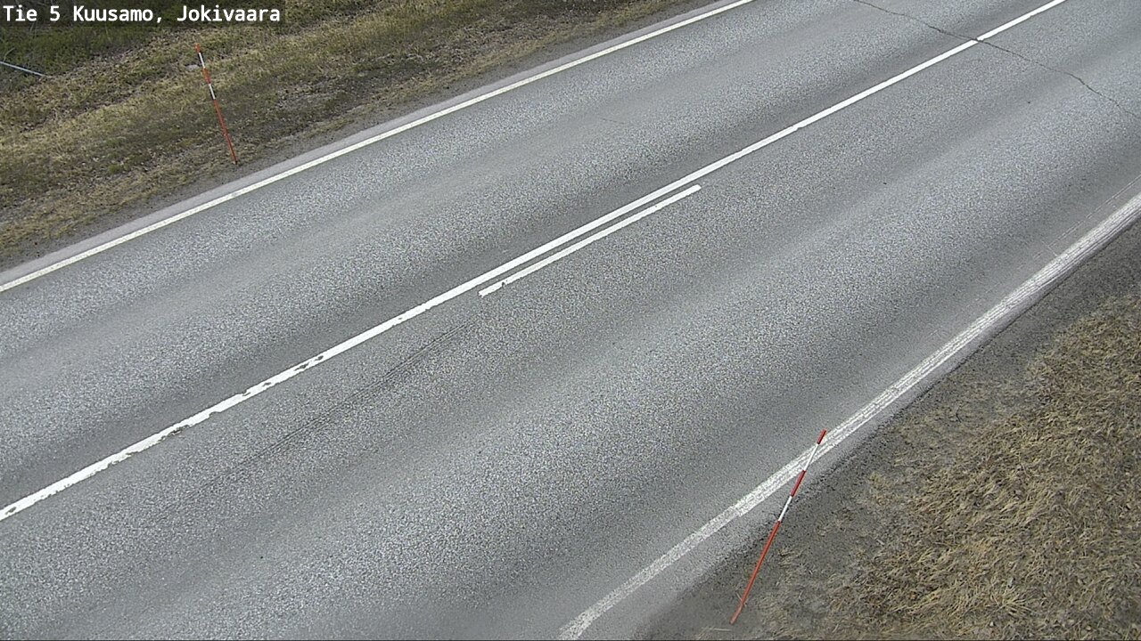 Weather Camera Image Väg 5 Kuusamo, Jokivaara, Kuusamo, Pohjois-Pohjanmaa