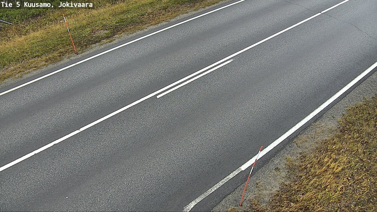 Weather Camera Image Väg 5 Kuusamo, Jokivaara, Kuusamo, Pohjois-Pohjanmaa