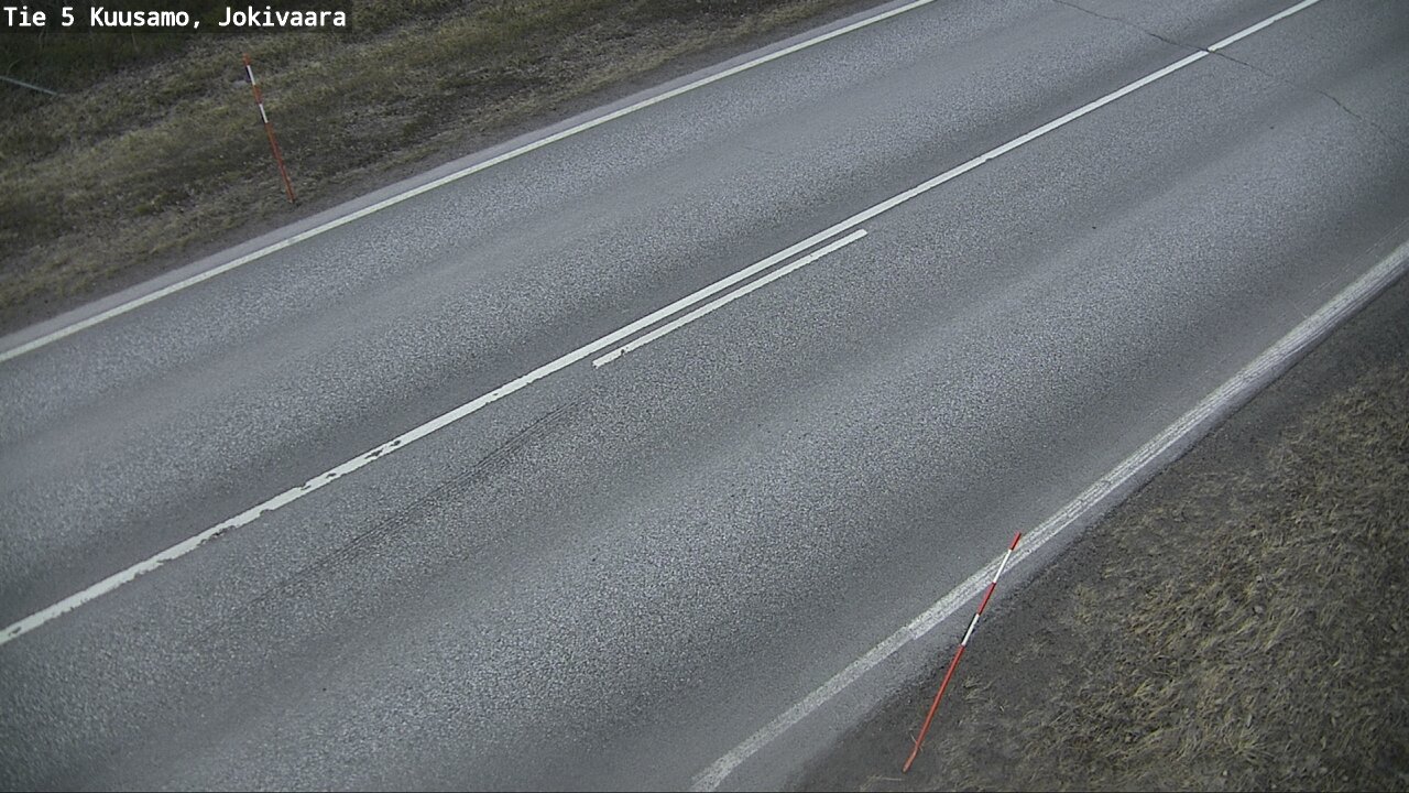Weather Camera Image Väg 5 Kuusamo, Jokivaara, Kuusamo, Pohjois-Pohjanmaa