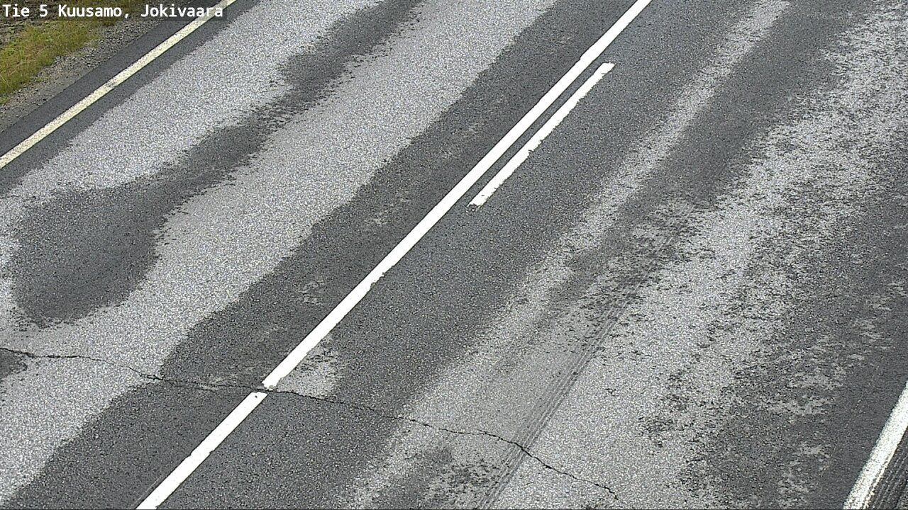 Weather Camera Image Road 5 Kuusamo, Jokivaara, Kuusamo, Pohjois-Pohjanmaa
