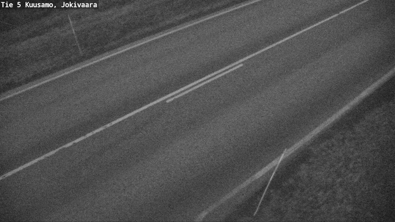 Weather Camera Image Väg 5 Kuusamo, Jokivaara, Kuusamo, Pohjois-Pohjanmaa