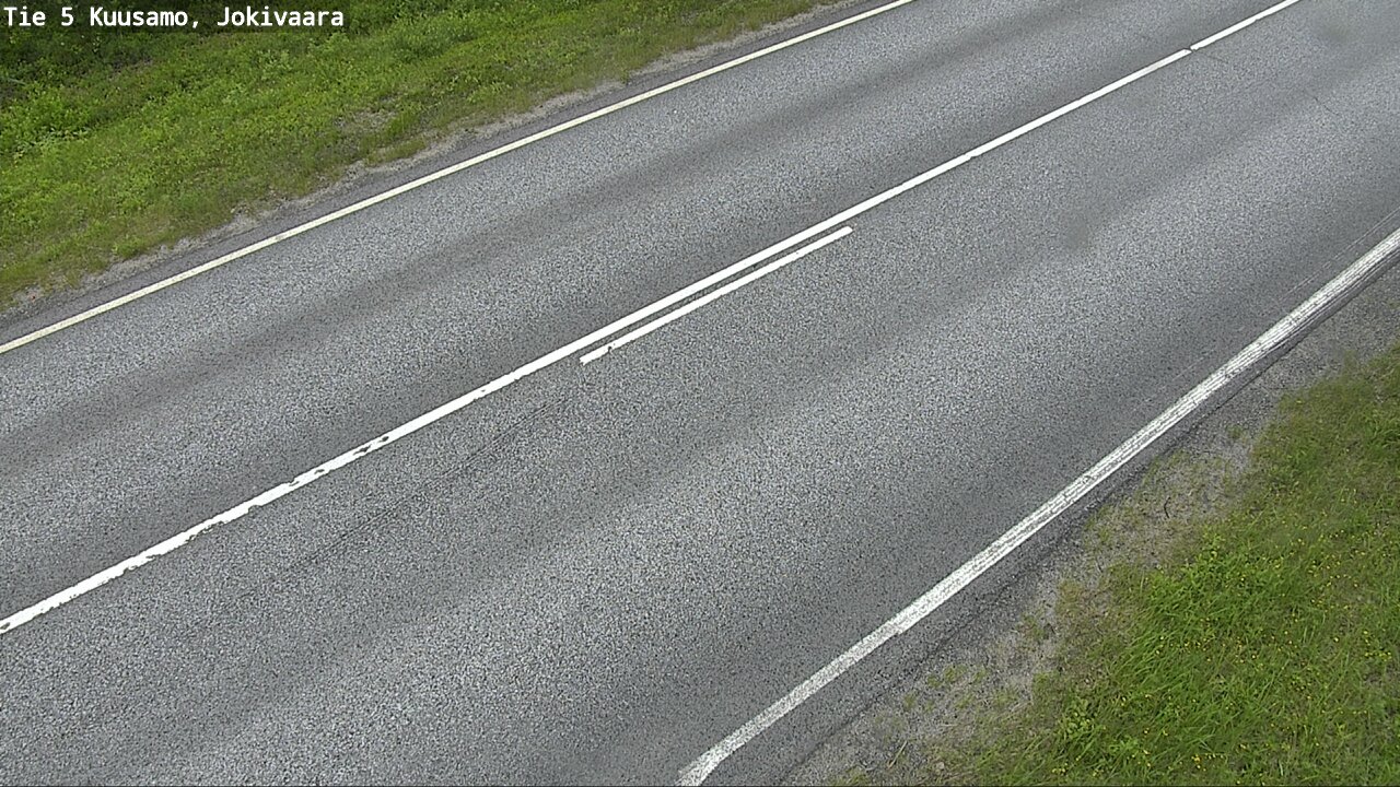 Weather Camera Image Road 5 Kuusamo, Jokivaara, Kuusamo, Pohjois-Pohjanmaa