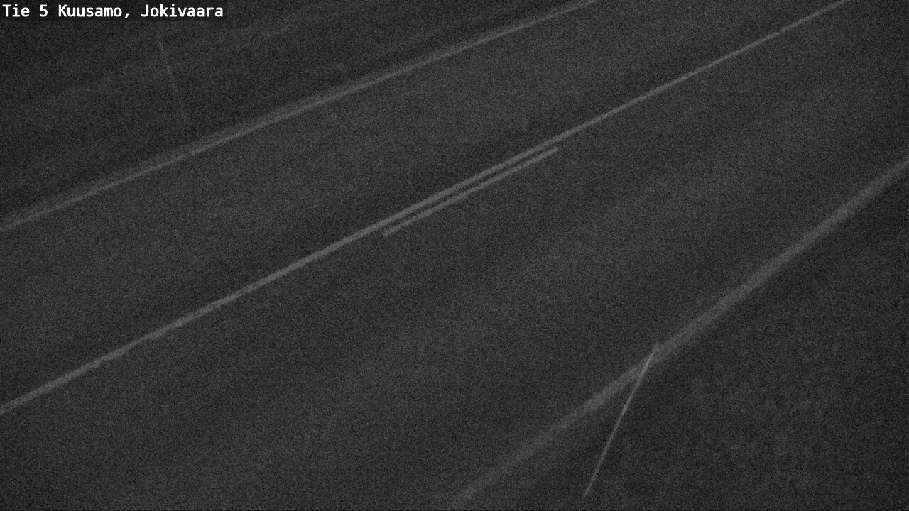 Weather Camera Image Väg 5 Kuusamo, Jokivaara, Kuusamo, Pohjois-Pohjanmaa