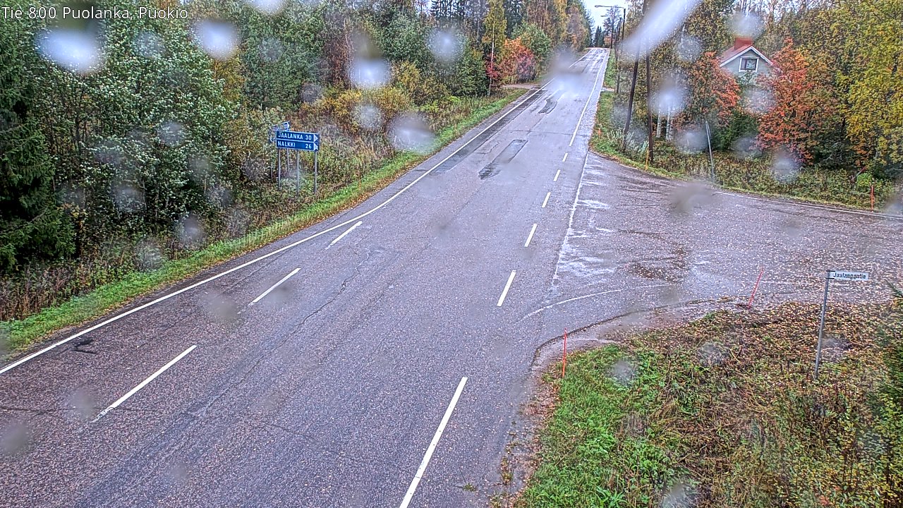 Weather Camera Image Road 800 Puolanka, Puokio, Puolanka, Kainuu