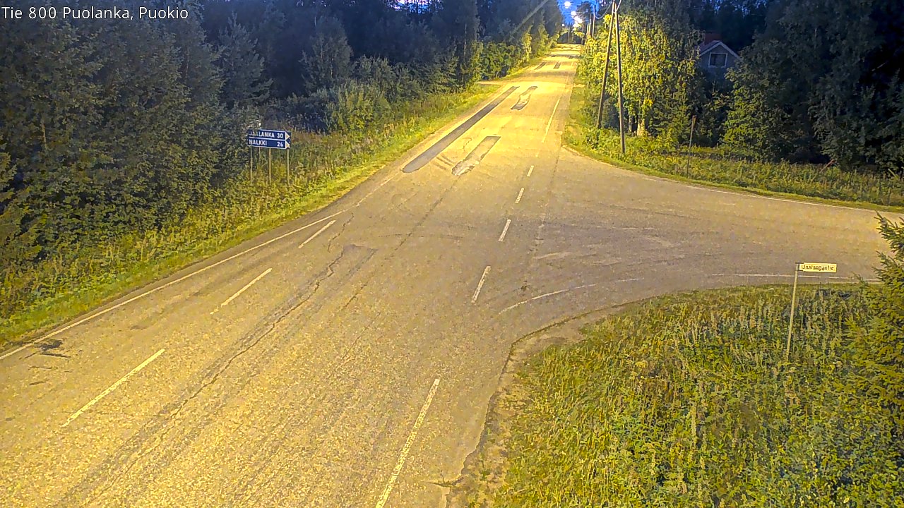 Kelikamerat Kuva Tie 800 Puolanka, Puokio, Puolanka, Kainuu