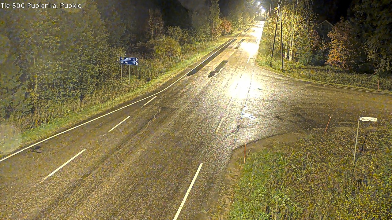 Kelikamerat Kuva Tie 800 Puolanka, Puokio, Puolanka, Kainuu