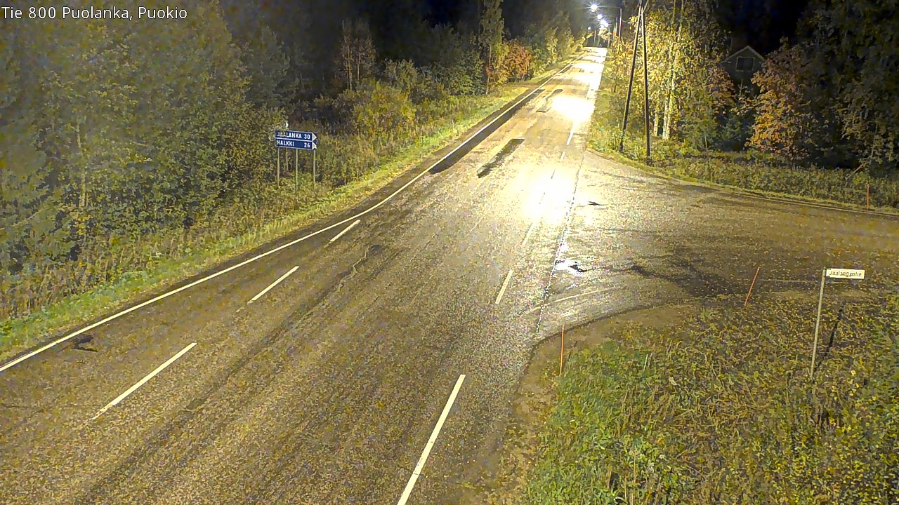 Kelikamerat Kuva Tie 800 Puolanka, Puokio, Puolanka, Kainuu