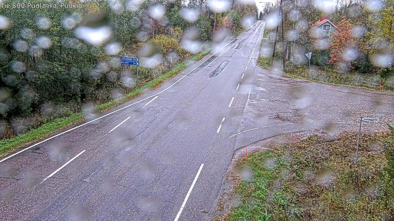 Weather Camera Image Road 800 Puolanka, Puokio, Puolanka, Kainuu