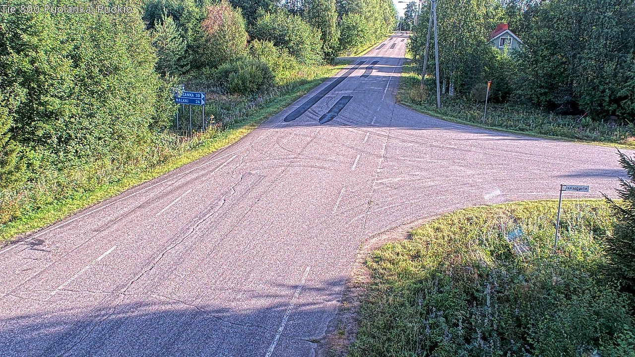 Weather Camera Image Road 800 Puolanka, Puokio, Puolanka, Kainuu