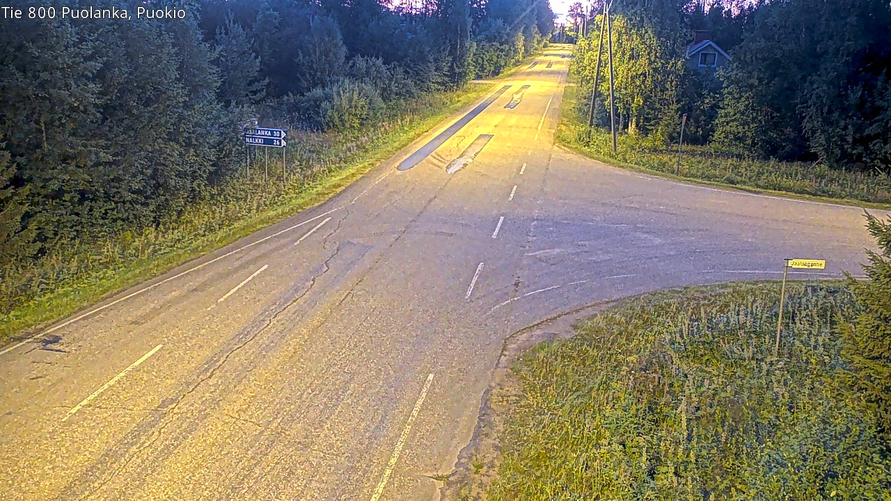 Kelikamerat Kuva Tie 800 Puolanka, Puokio, Puolanka, Kainuu