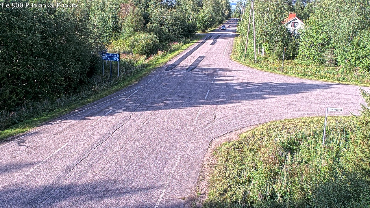Kelikamerat Kuva Tie 800 Puolanka, Puokio, Puolanka, Kainuu