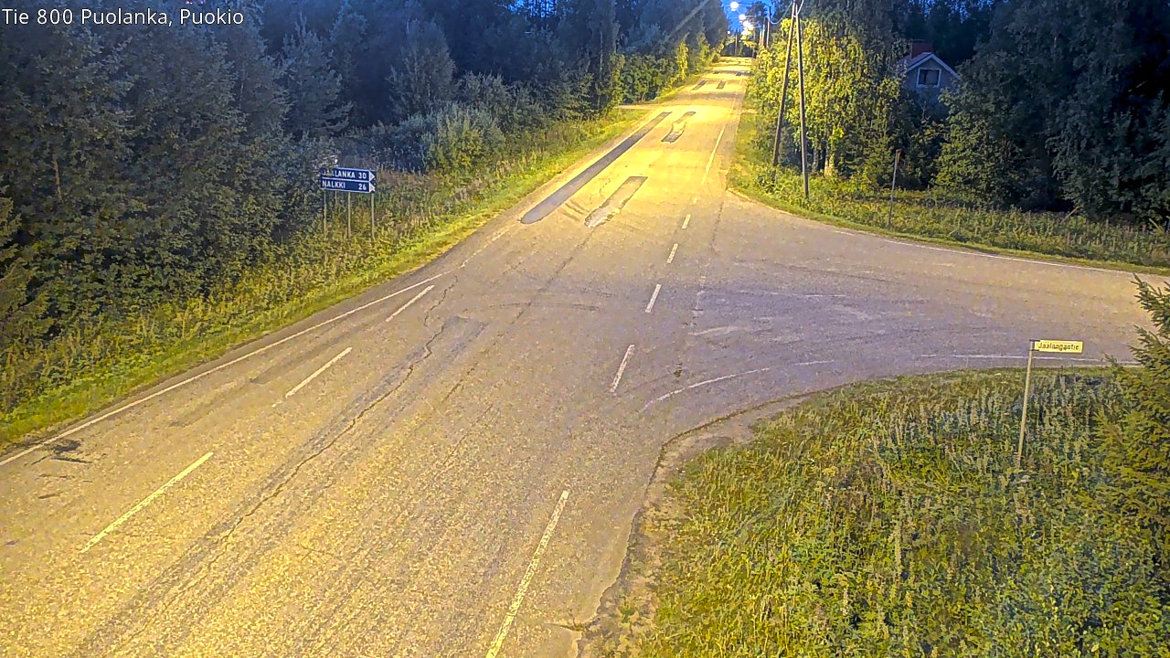 Kelikamerat Kuva Tie 800 Puolanka, Puokio, Puolanka, Kainuu