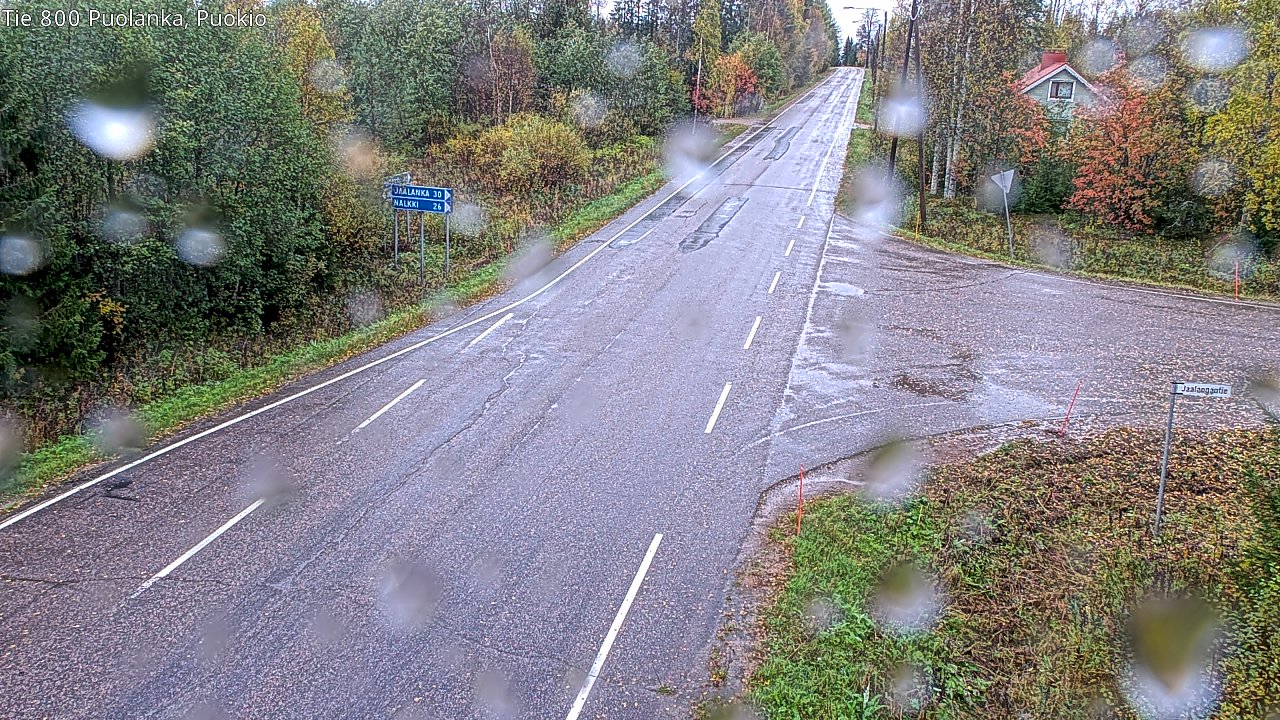 Weather Camera Image Road 800 Puolanka, Puokio, Puolanka, Kainuu