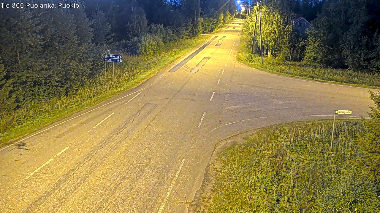 Kelikamerat Kuva Tie 800 Puolanka, Puokio, Puolanka, Kainuu