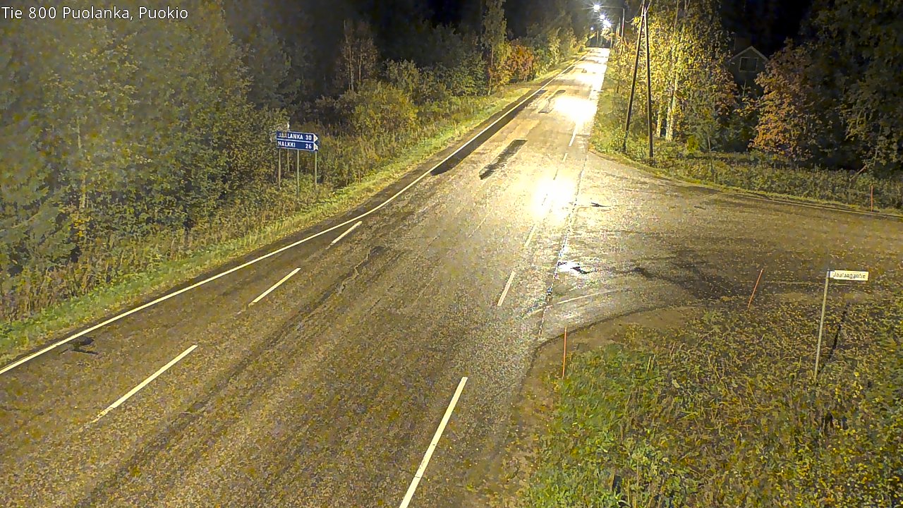 Kelikamerat Kuva Tie 800 Puolanka, Puokio, Puolanka, Kainuu