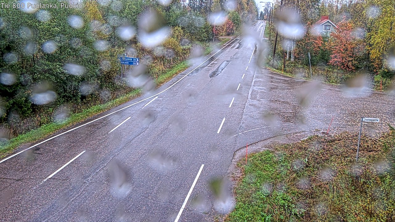 Weather Camera Image Road 800 Puolanka, Puokio, Puolanka, Kainuu