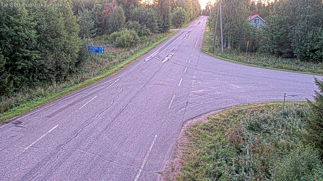 Kelikamerat Kuva Tie 800 Puolanka, Puokio, Puolanka, Kainuu