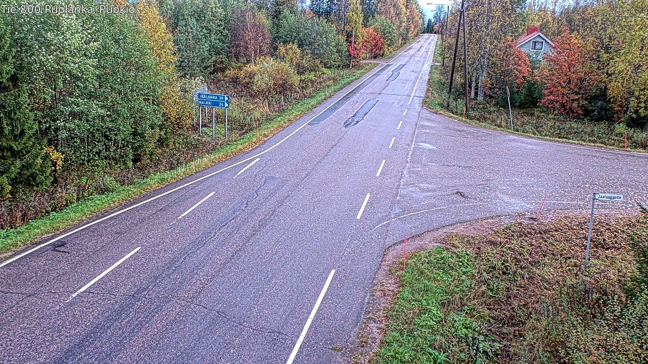 Weather Camera Image Väg 800 Puolanka, Puolanka_Puokio, Puolanka, Kainuu