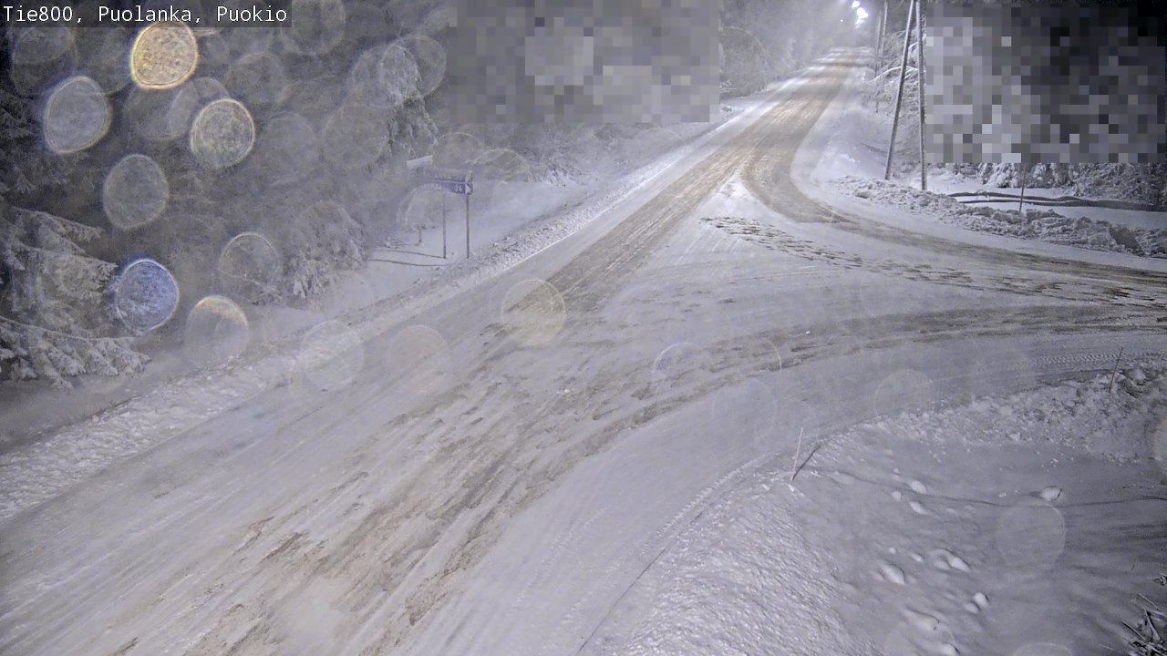 Weather Camera Image Road 800 Puolanka, Puokio, Puolanka, Kainuu