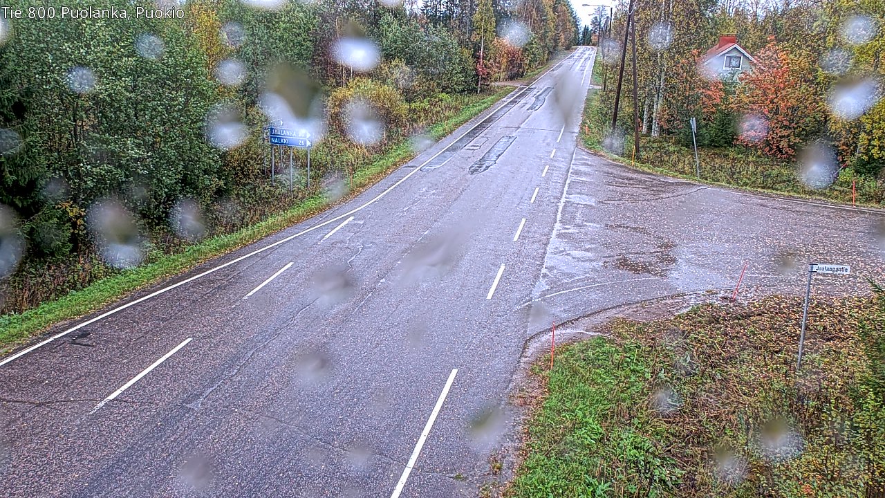 Weather Camera Image Road 800 Puolanka, Puokio, Puolanka, Kainuu