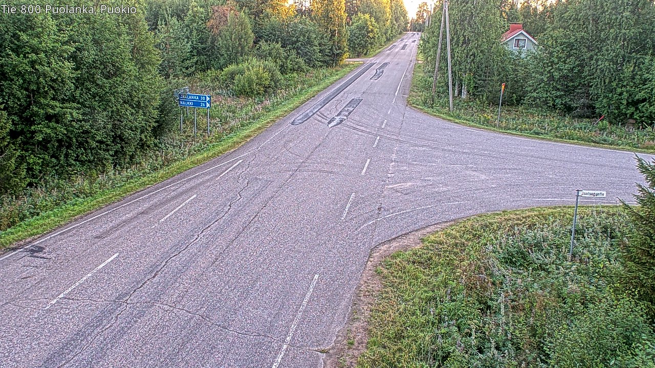 Kelikamerat Kuva Tie 800 Puolanka, Puokio, Puolanka, Kainuu