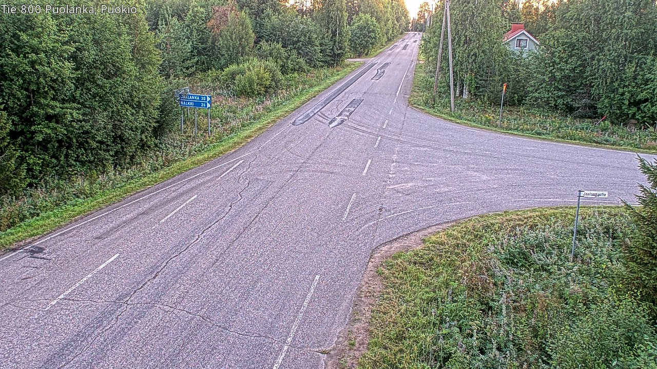 Kelikamerat Kuva Tie 800 Puolanka, Puokio, Puolanka, Kainuu