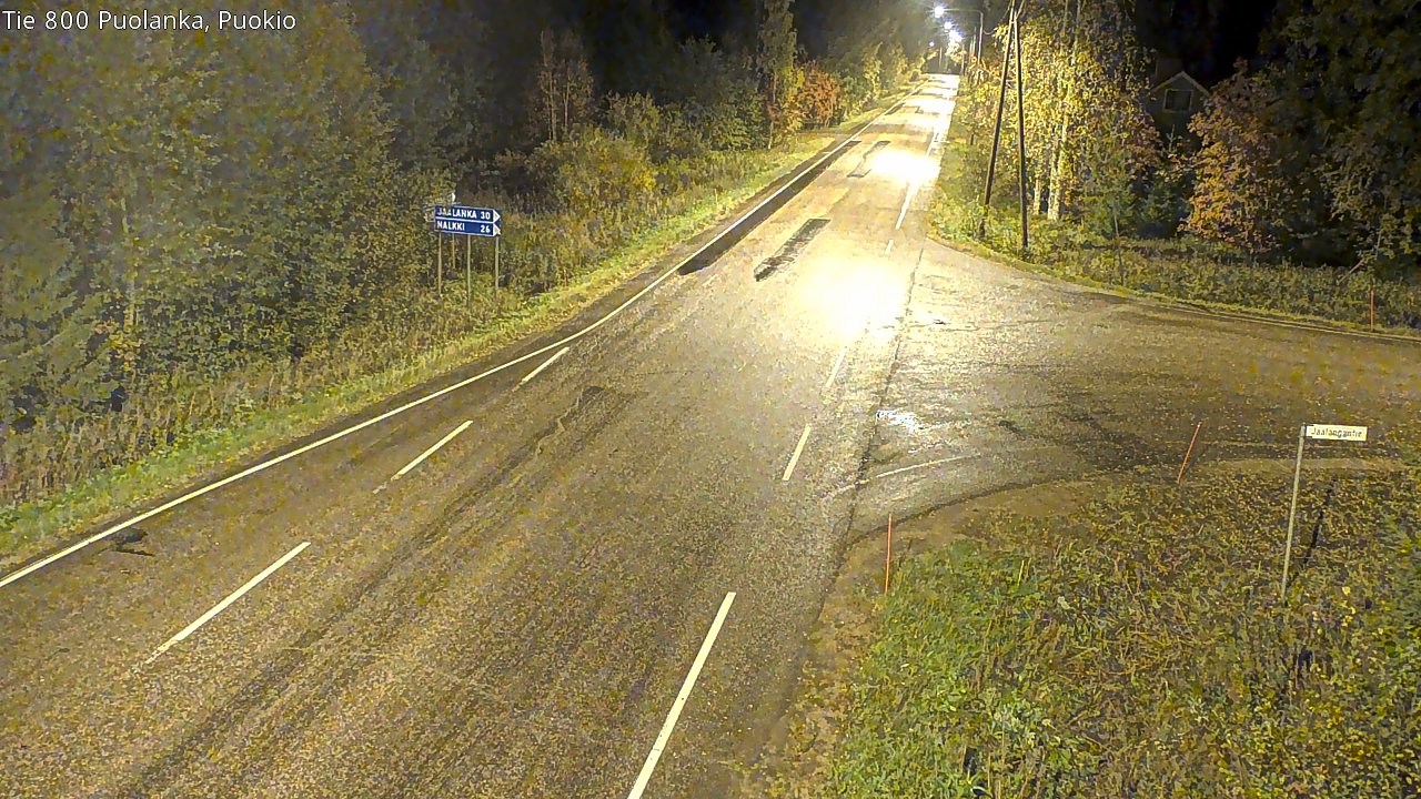 Kelikamerat Kuva Tie 800 Puolanka, Puokio, Puolanka, Kainuu