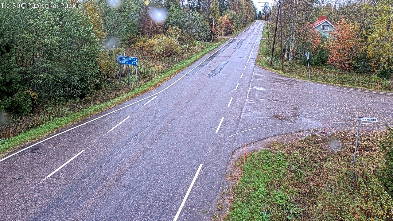 Weather Camera Image Road 800 Puolanka, Puokio, Puolanka, Kainuu