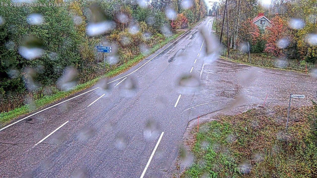 Weather Camera Image Road 800 Puolanka, Puokio, Puolanka, Kainuu