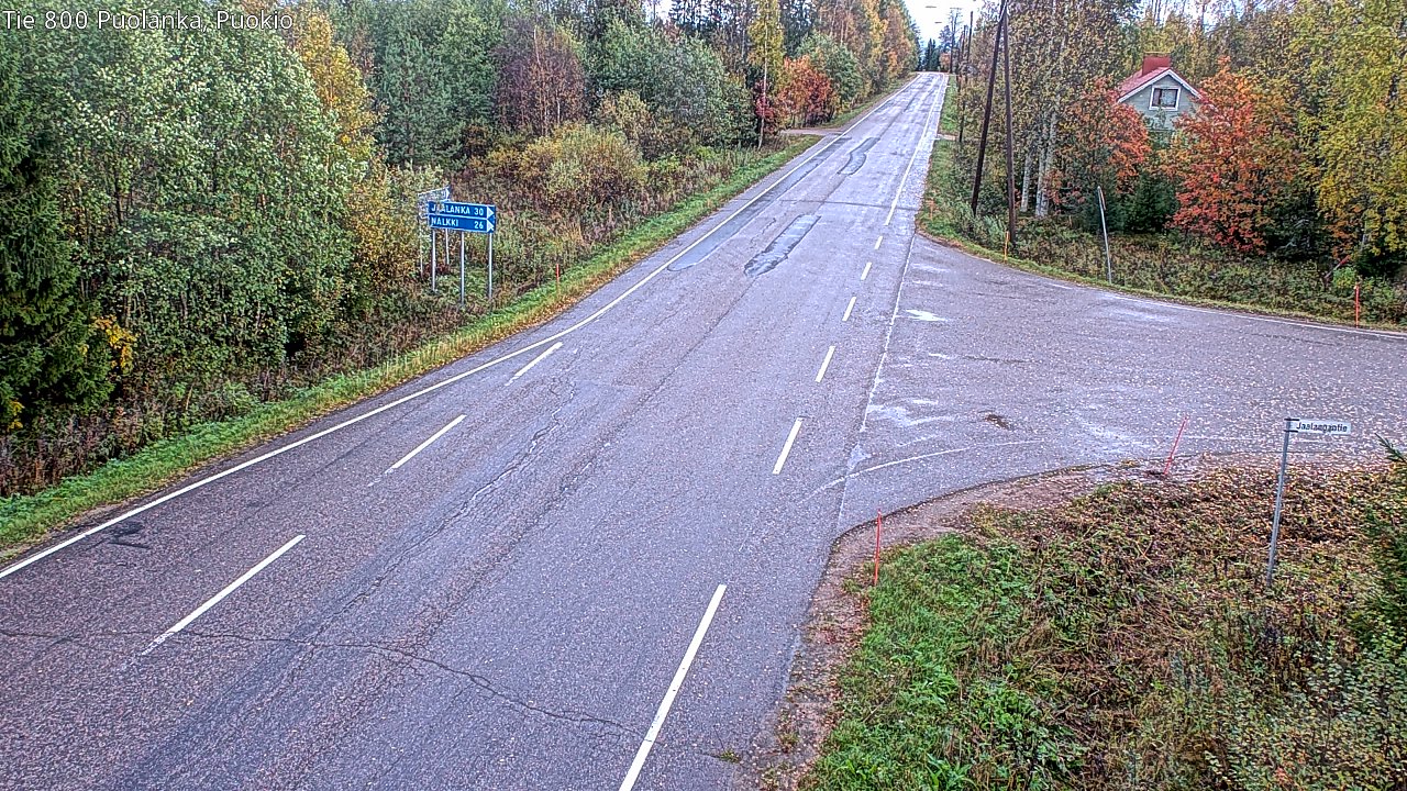 Weather Camera Image Väg 800 Puolanka, Puolanka_Puokio, Puolanka, Kainuu