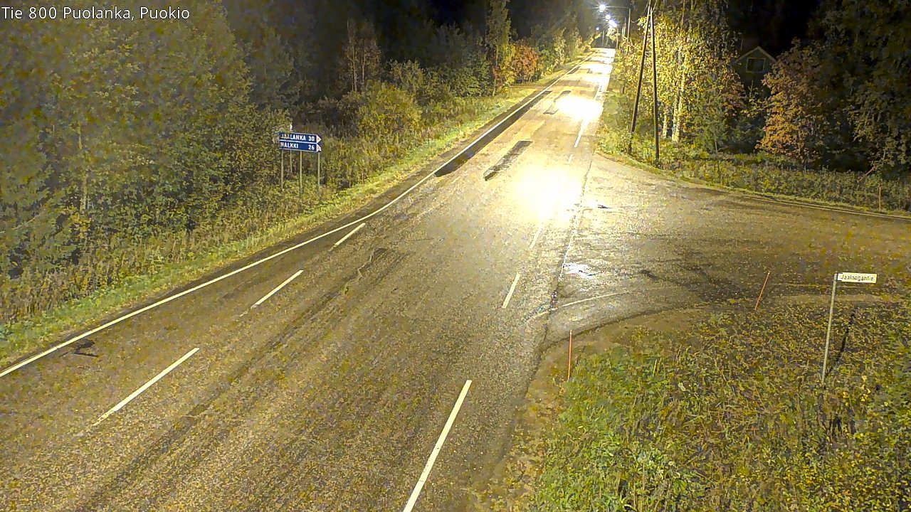 Kelikamerat Kuva Tie 800 Puolanka, Puokio, Puolanka, Kainuu