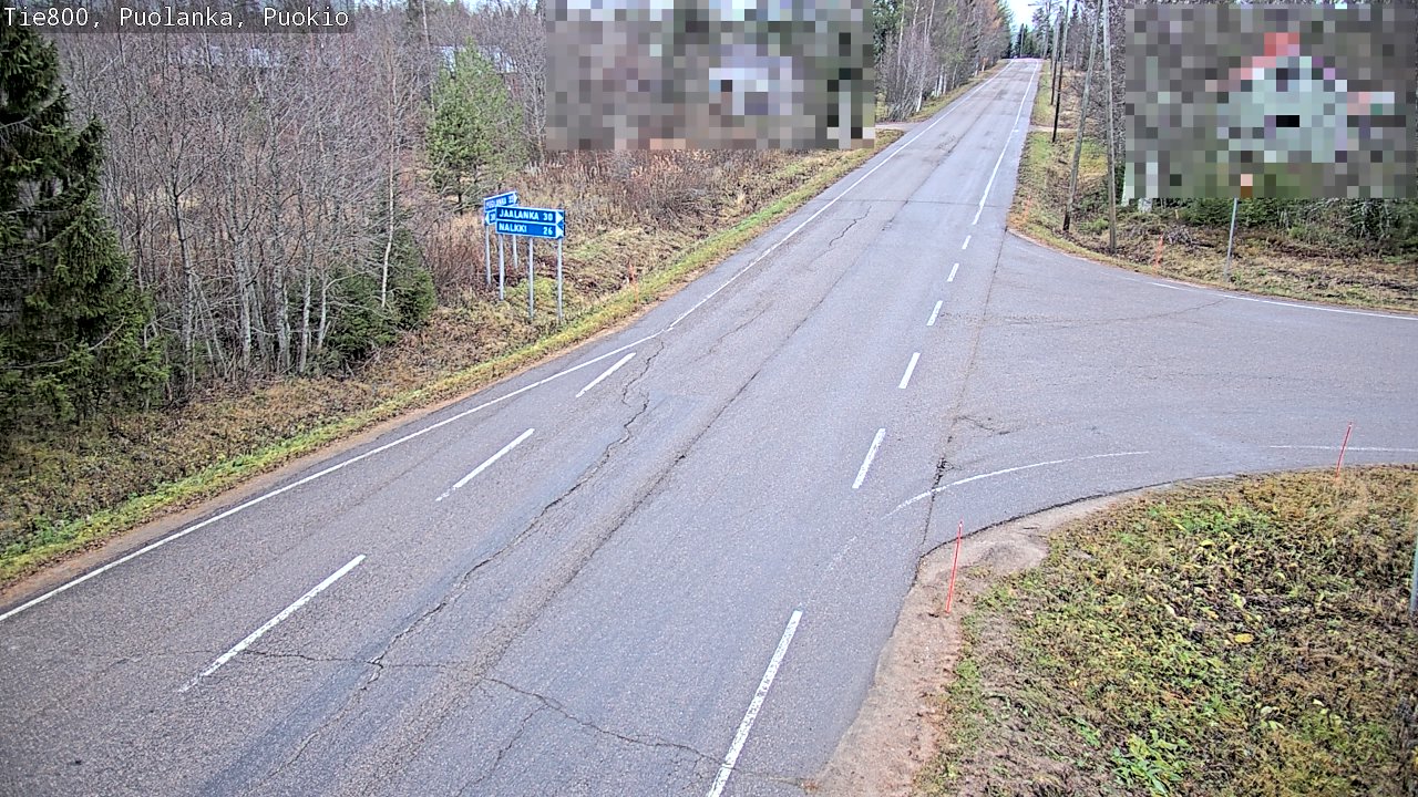 Weather Camera Image Väg 800 Puolanka, Puolanka_Puokio, Puolanka, Kainuu