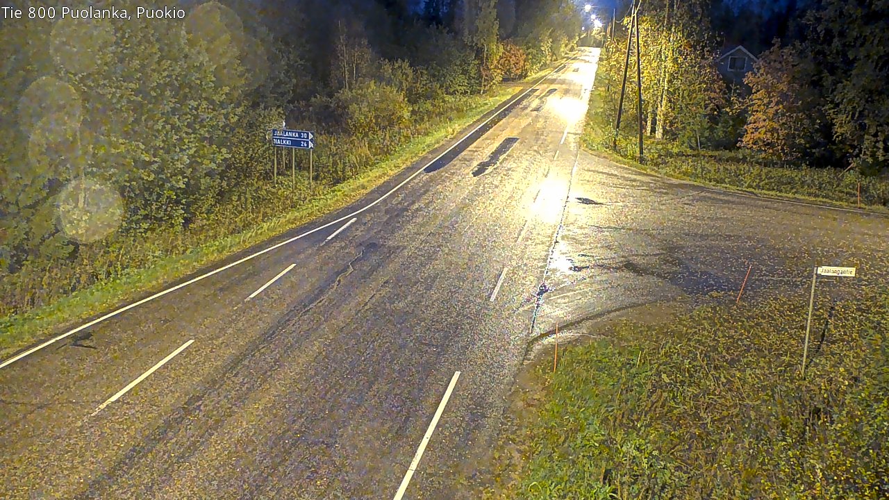 Kelikamerat Kuva Tie 800 Puolanka, Puokio, Puolanka, Kainuu