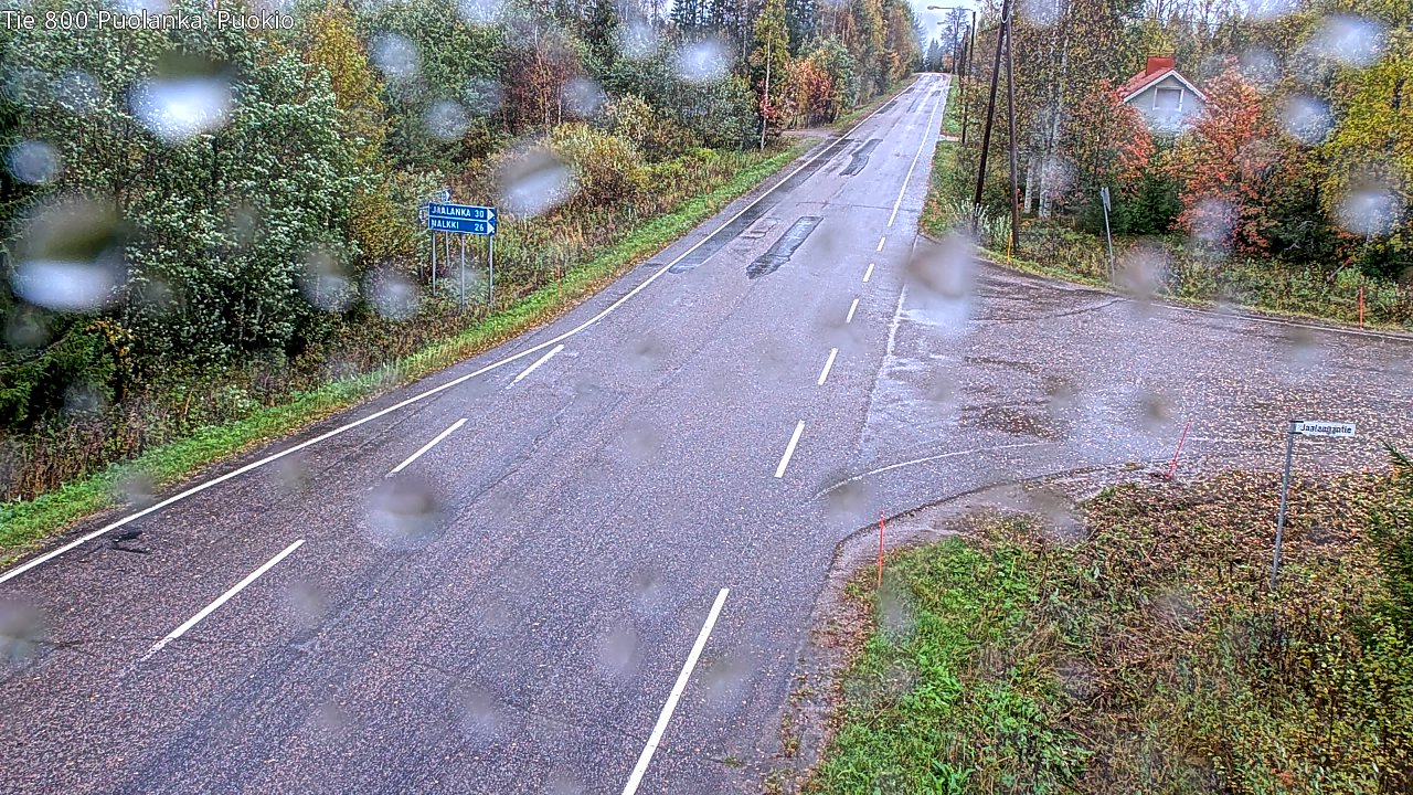Weather Camera Image Road 800 Puolanka, Puokio, Puolanka, Kainuu