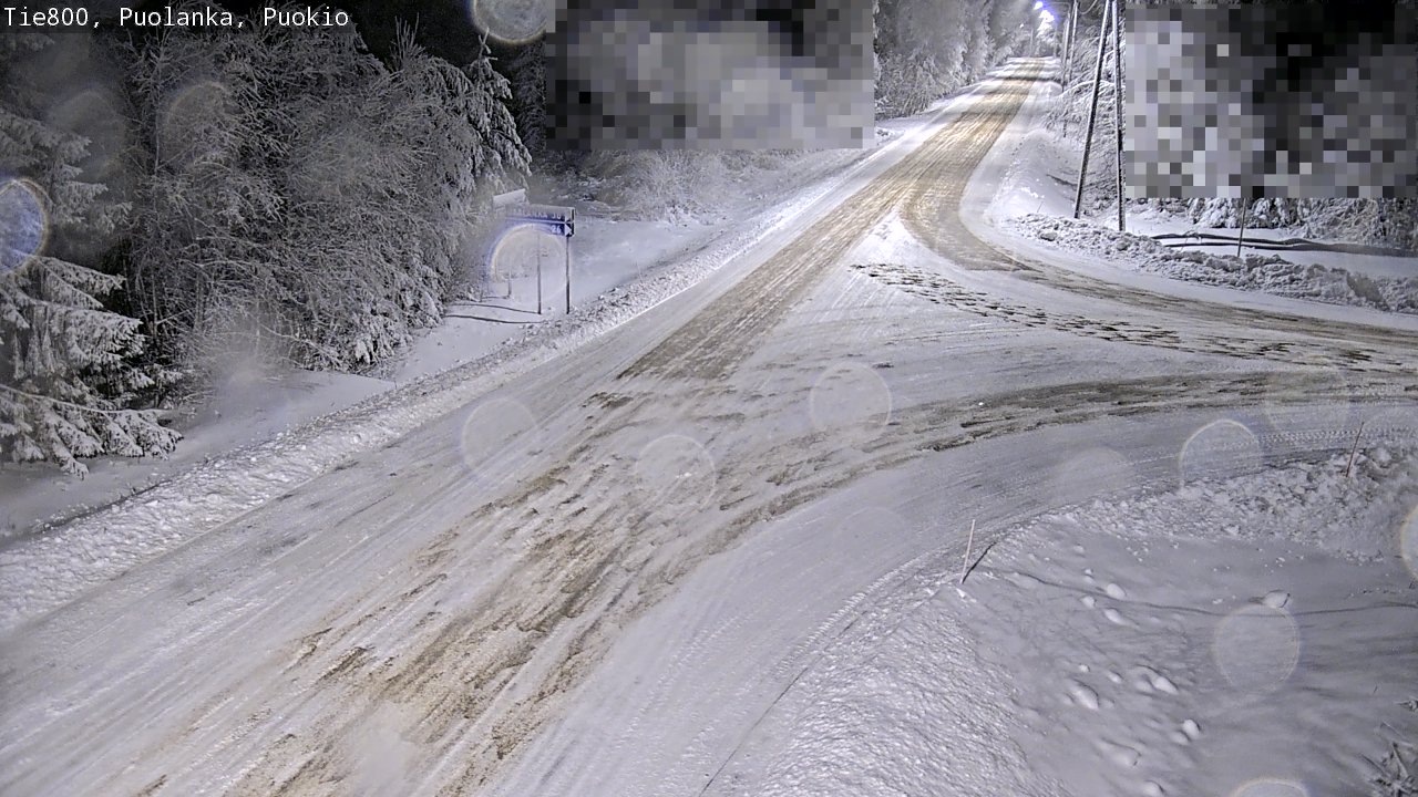 Weather Camera Image Road 800 Puolanka, Puokio, Puolanka, Kainuu