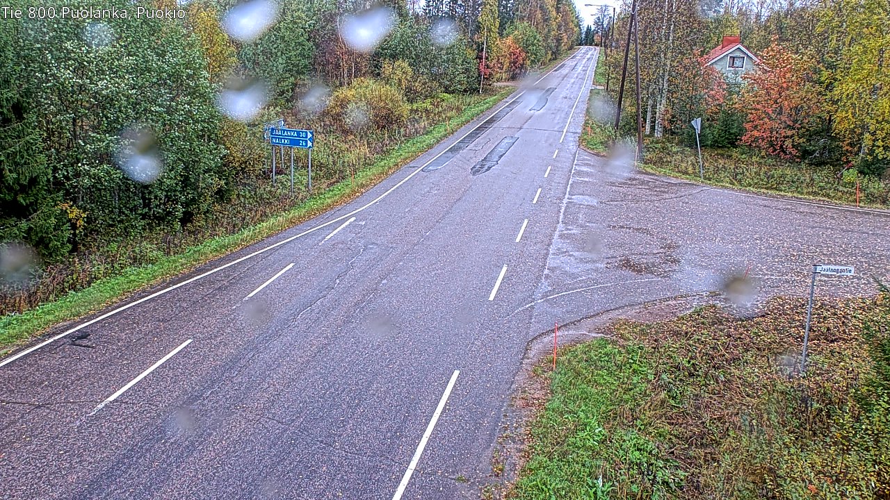 Weather Camera Image Road 800 Puolanka, Puokio, Puolanka, Kainuu