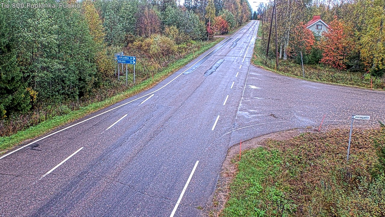 Weather Camera Image Väg 800 Puolanka, Puolanka_Puokio, Puolanka, Kainuu