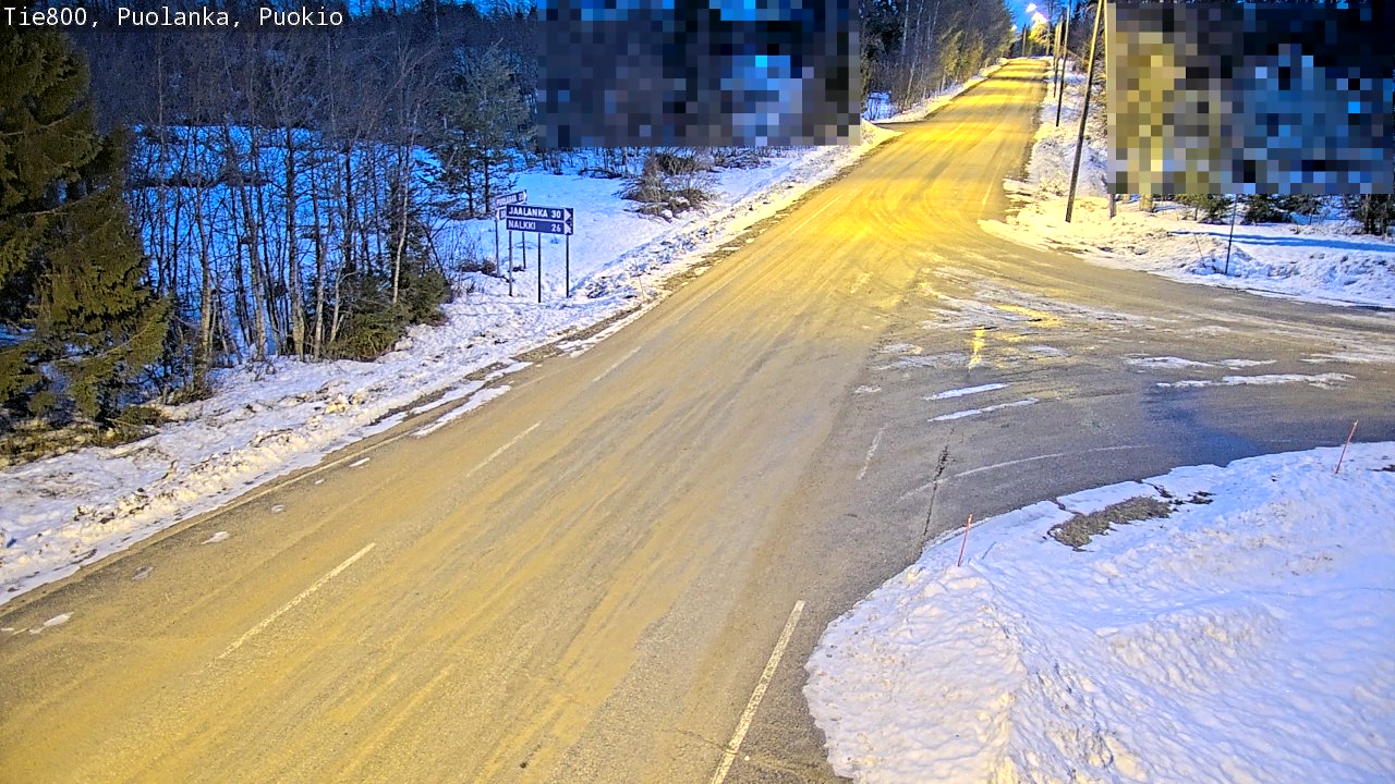 Kelikamerat Kuva Tie 800 Puolanka, Puokio, Puolanka, Kainuu