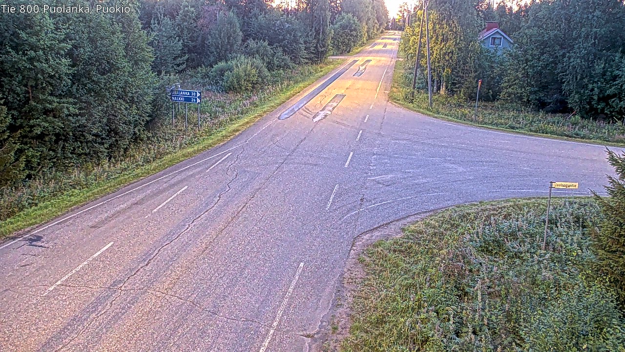 Kelikamerat Kuva Tie 800 Puolanka, Puokio, Puolanka, Kainuu