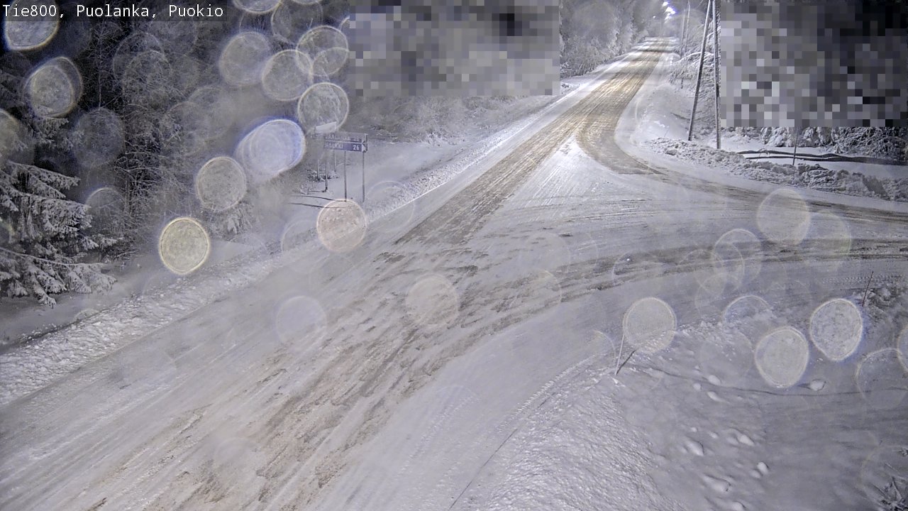 Weather Camera Image Road 800 Puolanka, Puokio, Puolanka, Kainuu