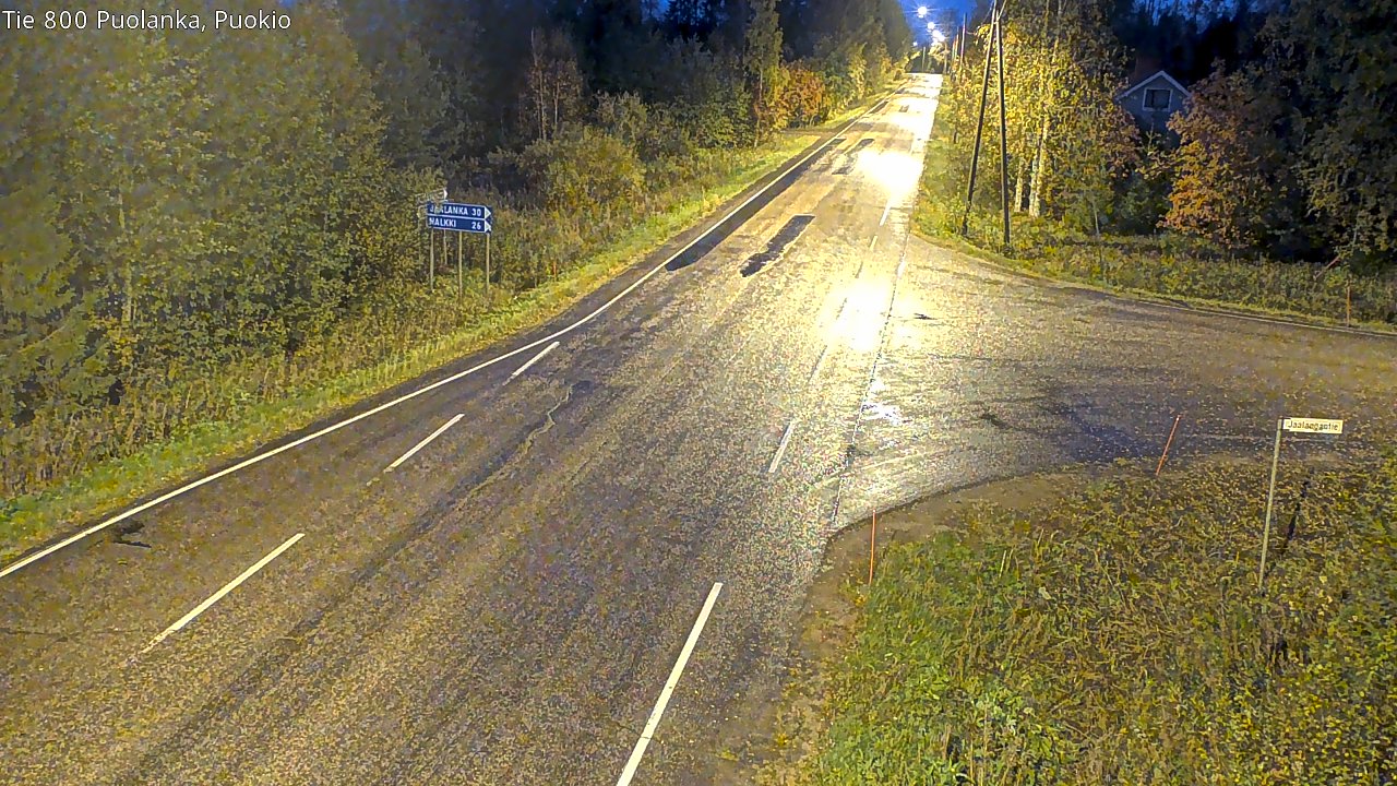 Kelikamerat Kuva Tie 800 Puolanka, Puokio, Puolanka, Kainuu