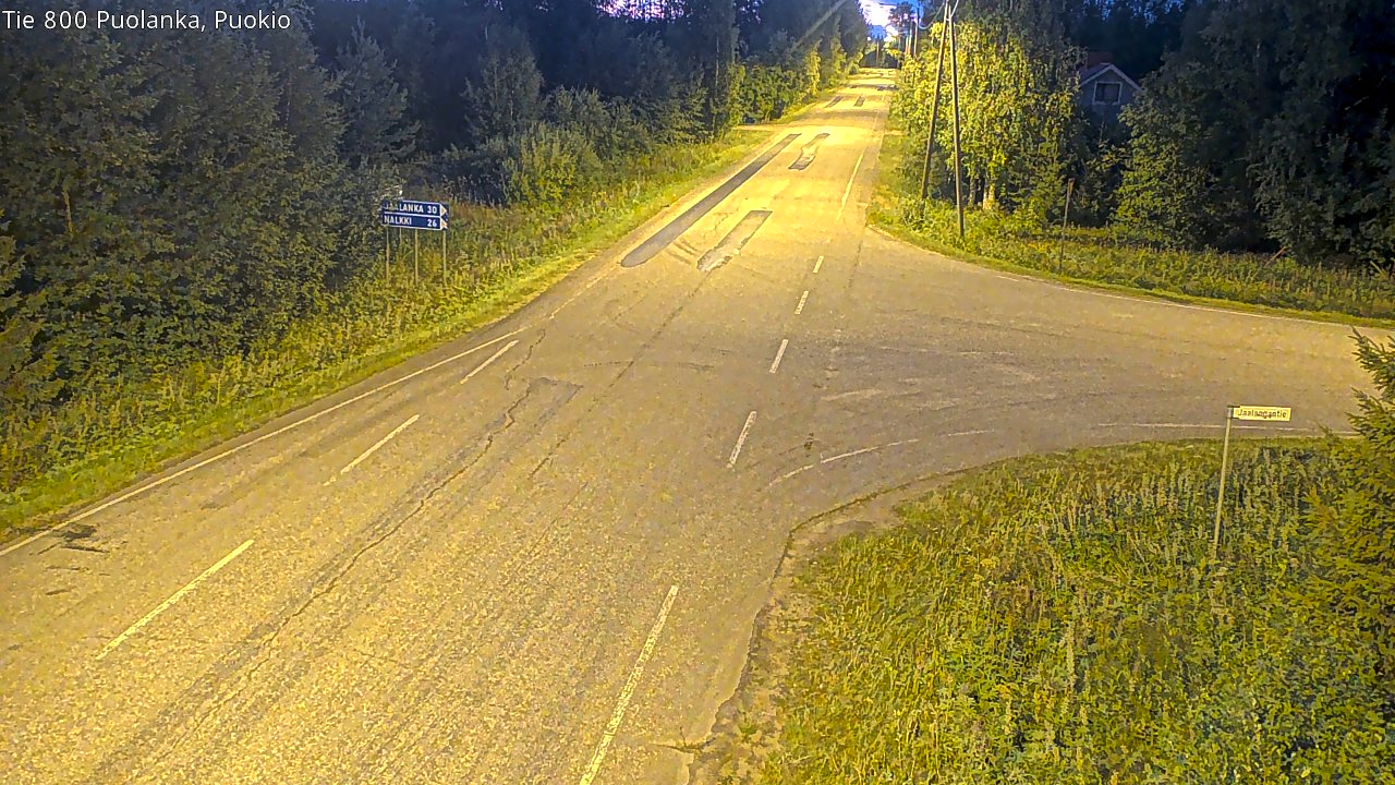 Kelikamerat Kuva Tie 800 Puolanka, Puokio, Puolanka, Kainuu