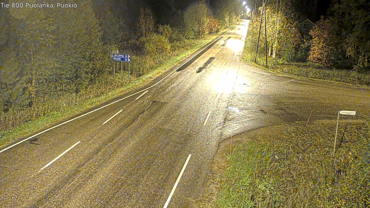 Kelikamerat Kuva Tie 800 Puolanka, Puokio, Puolanka, Kainuu