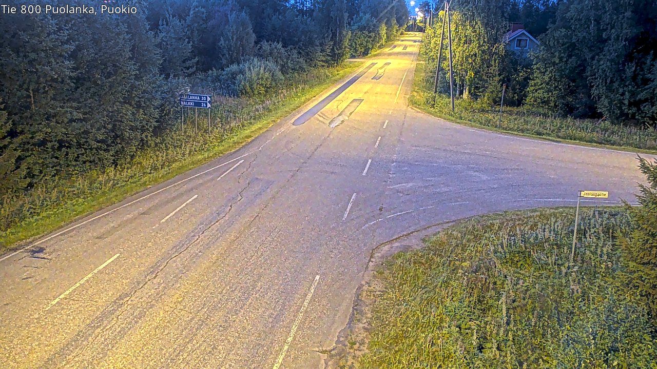 Kelikamerat Kuva Tie 800 Puolanka, Puokio, Puolanka, Kainuu
